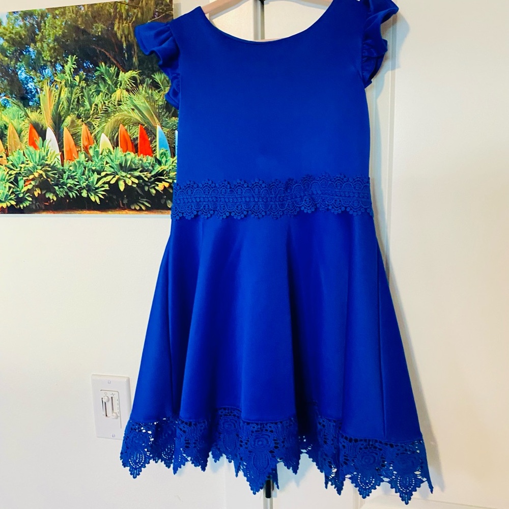 Elegant Blue Kids Dress